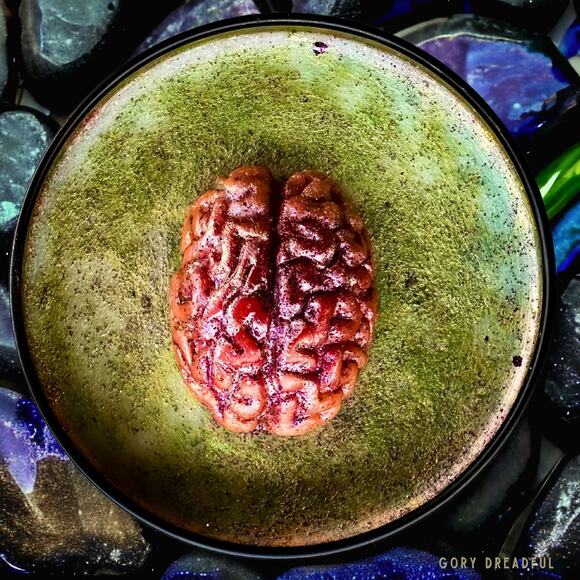 Zombie Trophy Wife Wickless Candle: Orange Mulled Fruit Patchouli Sugar Scent - Picture 3 of 8